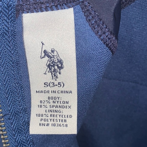 *NWOT* US Polo Association (USPA) One Piece Rash Guard Swimsuit - Picture 7 of 8